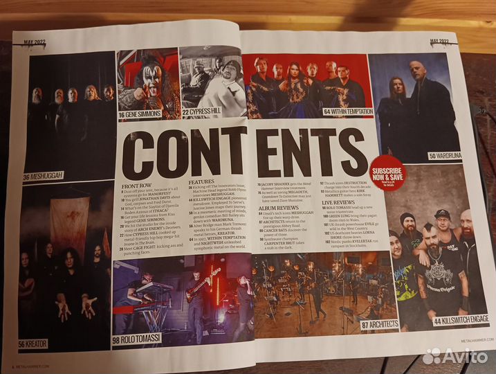 Журнал Metal Hammer (UK) май 2022
