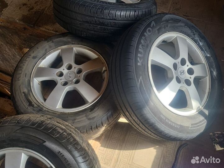 Колеса Hyundai kia 5x114.3 R16