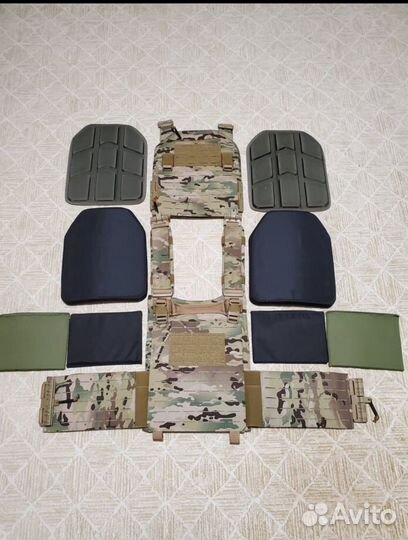 Бронежилет в сборе (плиты бр5,бока), мультикам