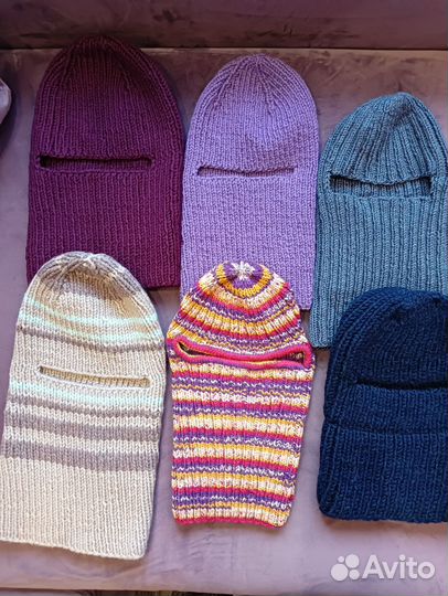 Шапки/балаклава ручной работы