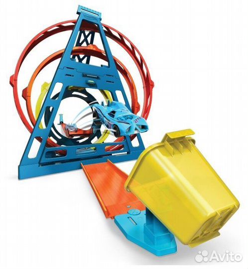 Трек Hot wheels Тройная петля GLC96