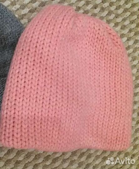 Шапка женская вязаная зима