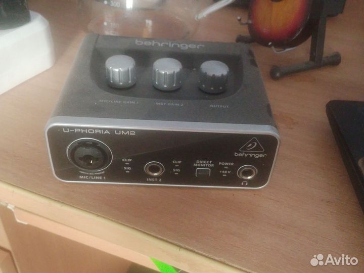 Внешняя звуковая карта behringer