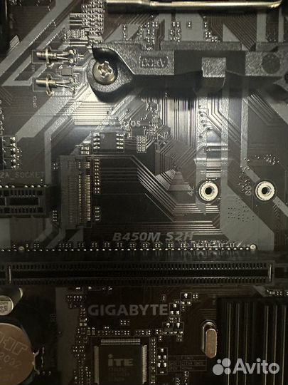 Материнская плата gigabyte b450m s2h