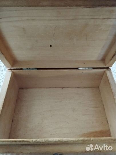 Шкатулка деревянная СССР