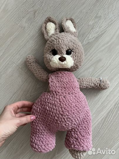 Мягкая игрушка Заяц Ручной работы