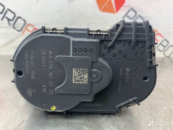 Заслонка дроссельная Mercedes S-Class W221 M276