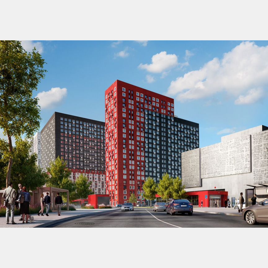 2-к. квартира, 50,8 м², 8/19 эт.