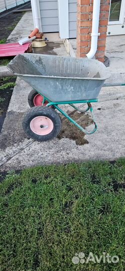 Тачка тележка садовая