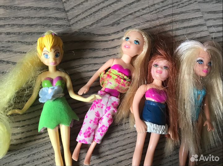 Polly pocket Полли покет кукла 12 предметов