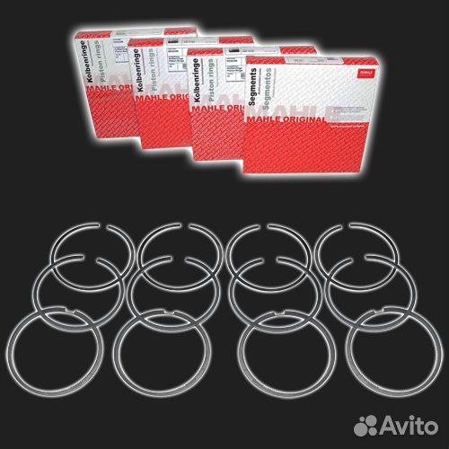 Кольца поршневые размер 76.0 (1,5/2,0/3,947)