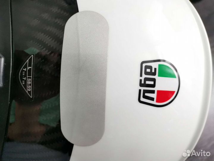 Шлем AGV sportmodular carbon/white