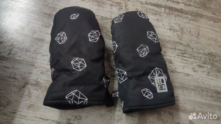 Муфта варежки на коляску leokid