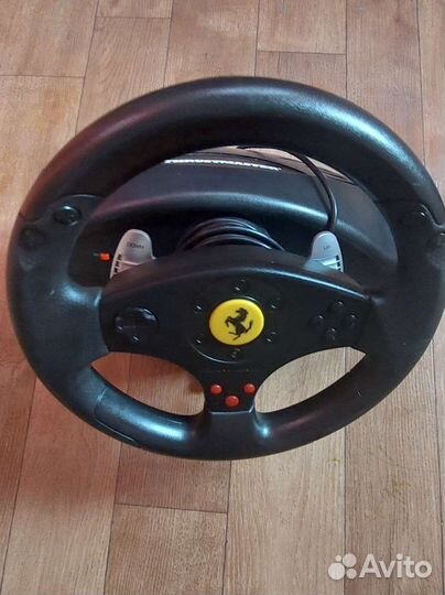 Игровой руль с педалями для пк
