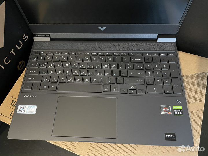 Игровой ноутбук HP Gaming R5, SSD512, DDR4 16gb