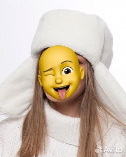 Шапка-ушанка женская