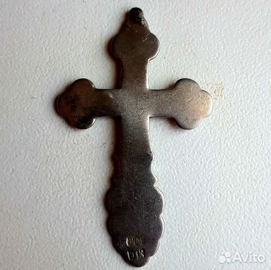 Крестик серебро 84 проба