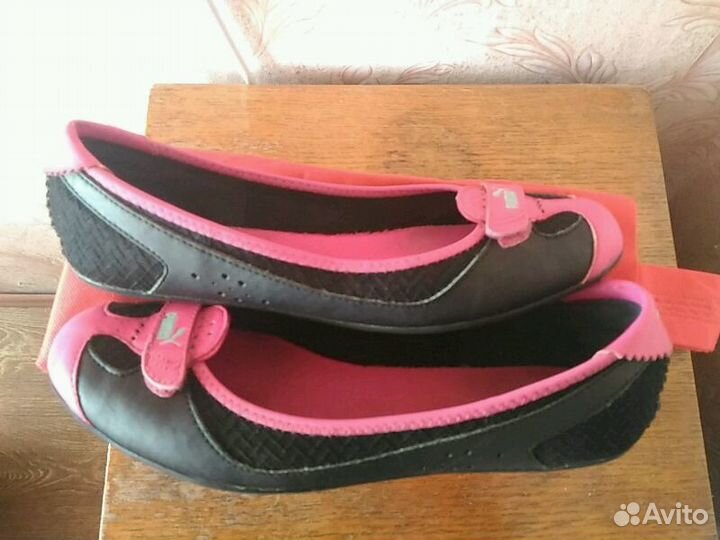 Женские балетки Puma, размер 37,5