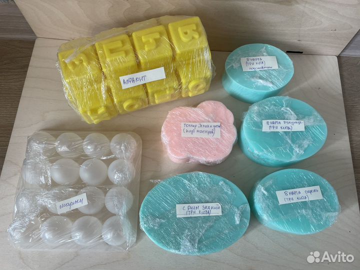 Силиконовые формы для мыла