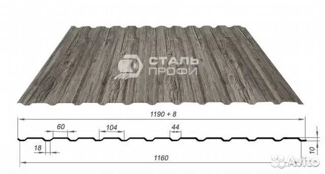 Профнастил (профлист, профилированный лист)