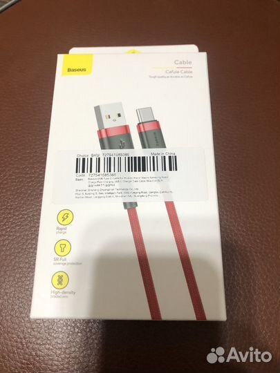 Провод зарядки usb type-c Baseuse