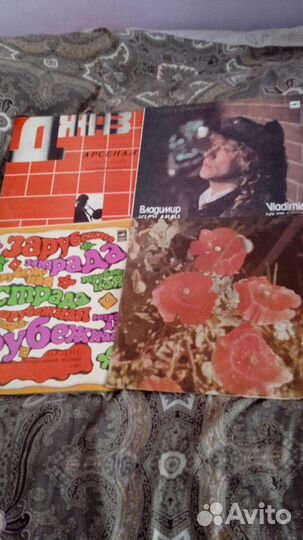 Пластинки виниловые СССР, коллекция Высоцкого