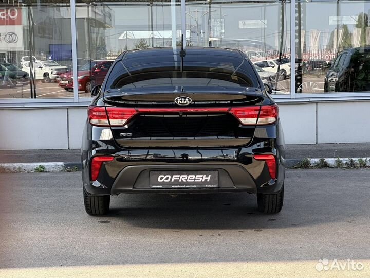 Kia Rio 1.4 МТ, 2018, 58 666 км