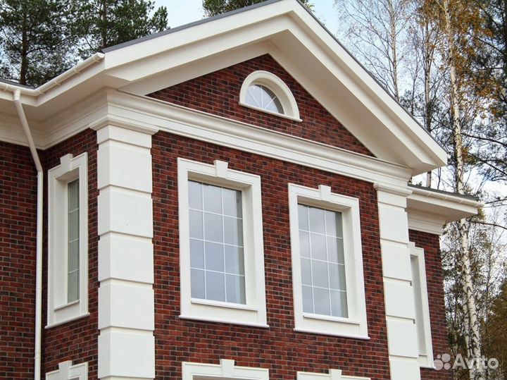 Декоративная отделка фасада