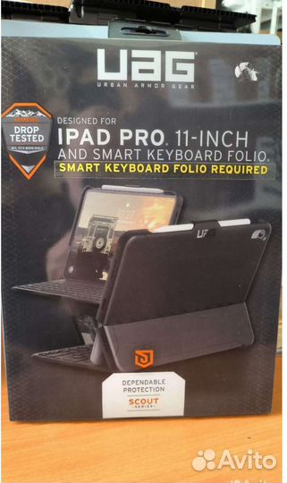 Чехол UAG Scout для клавиатуры iPad Pro 11-inch