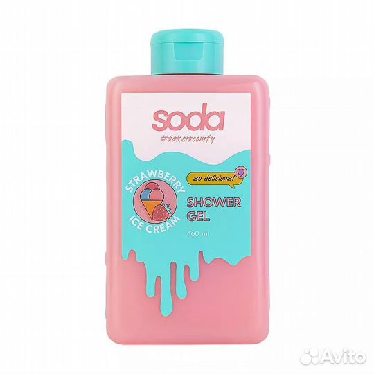 Гель для душа soda