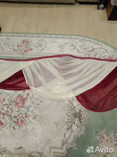 Шторы тюль бу