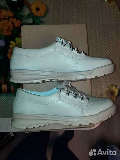 Женские ботинки, из натуральной кожи