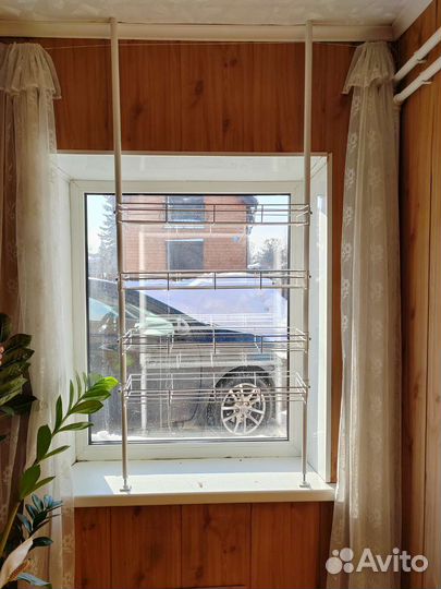 Стеллаж для рассады на подоконник