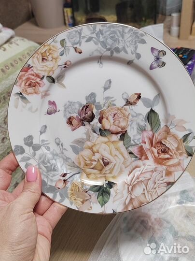 Набор из 2х закусочных тарелок d 20,5 см