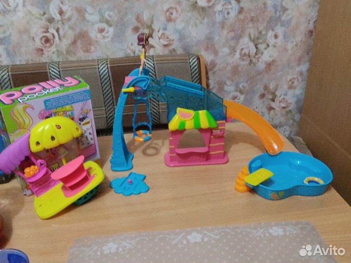 Игровой набор Полли (горка с бассейном)