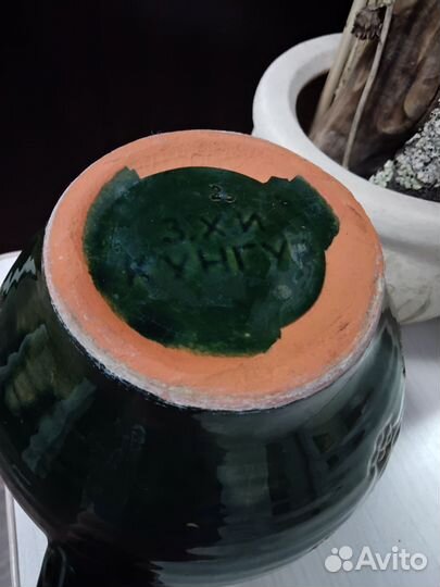 Ваза для цветов, горшок цветочный кашпо кувшин бу