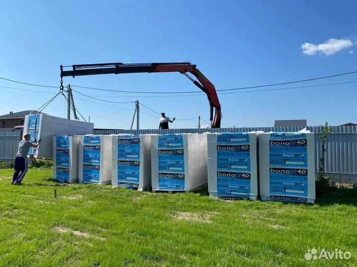 Газобетон с завода Бонолит