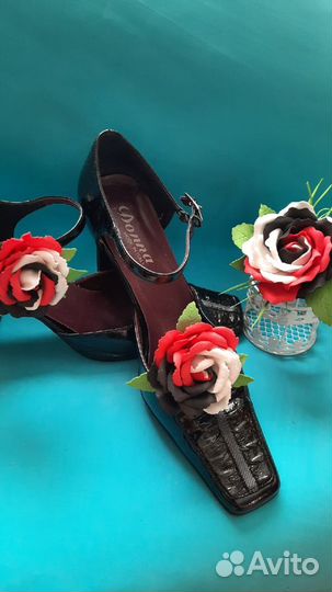 Клипсы для обуви и брошь-зажим(ручная работа)