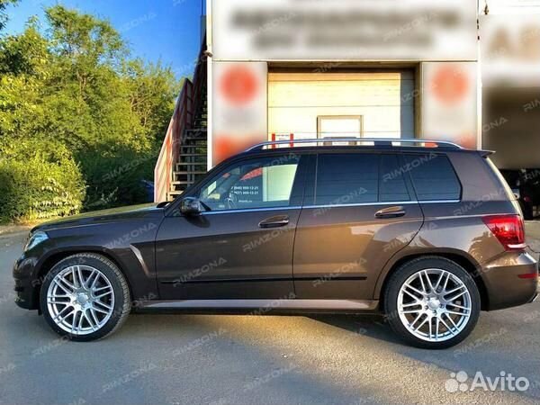 Литые диски brabus R20 на Mercedes GLK