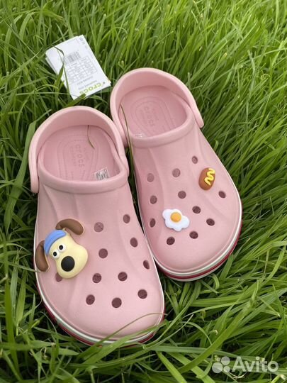 Crocs (сабо) Детские и взрослые джибитсы в подарок