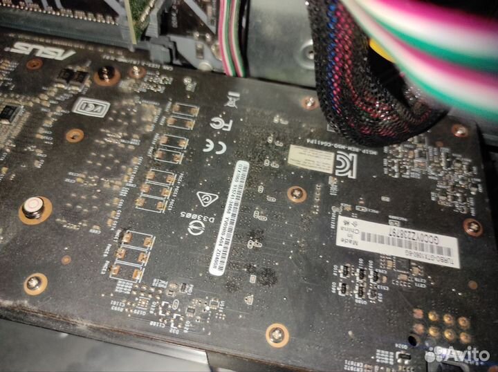 Видеокарта Asus Turbo gtx 1060 6gb