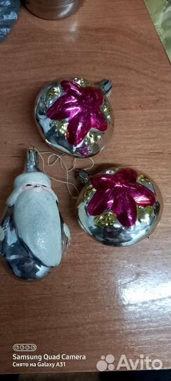 Елочные игрушки СССР