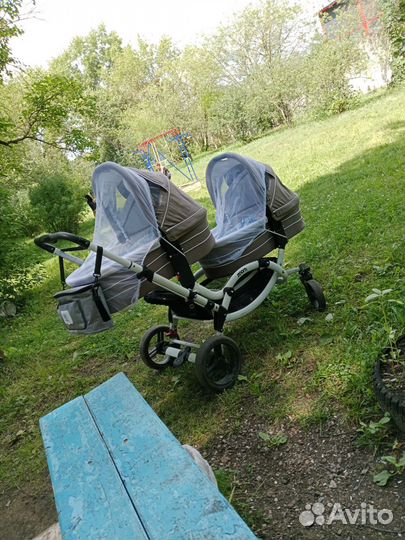 Коляска для двойни 2 в 1
