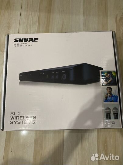 Радиомикрофон shure blx