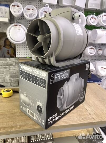 Канальный вентилятор typhoon 125 2 SP PRO