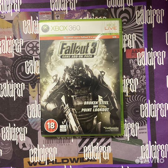 Fallout 3 Broken Steel Point Lookout на xbox 360