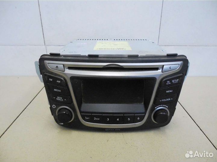 Штатное головное устройство hyundai solaris