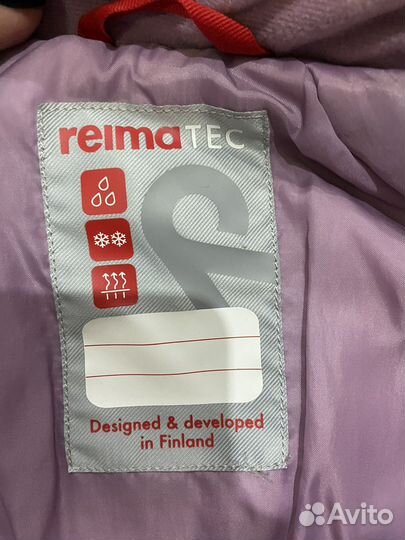 Зимний комбинезон для девочки 98