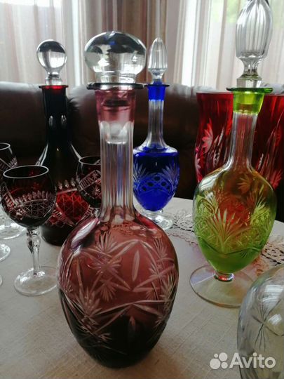 Цветной хрусталь СССР