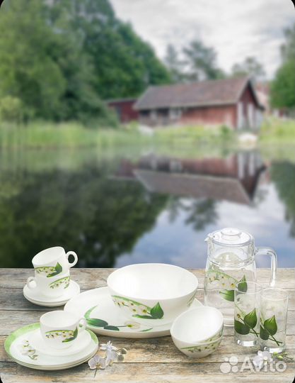 Набор посуды luminarc 46 предметов